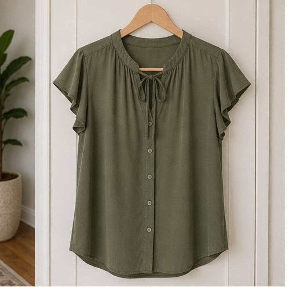 Olive Cami Blouse